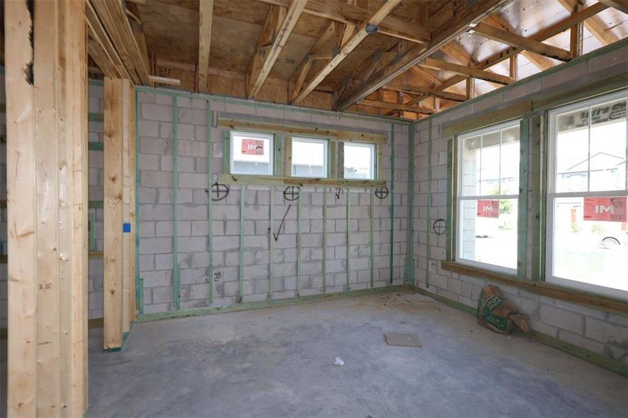 In-progress construction of a new home in Emerson Pointe, Apopka, FL (Image 7). In-progress construction of a new home in Emerson Pointe, Apopka, FL (Image 7).