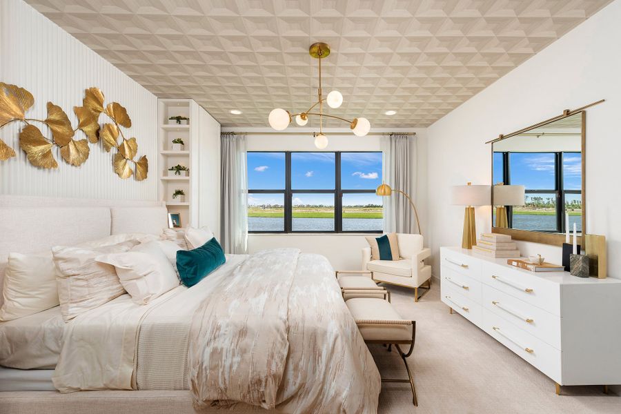 Representative furnished interior of a home built from the Monacello by GL Homes in Valencia Parc at Riverland, Port St. Lucie (Image 20).