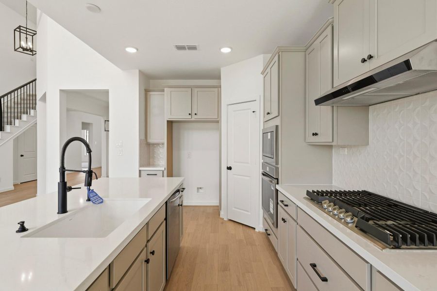 Furnished interior view inside a new home in Sienna 45', 50', Missouri City (Image 7).