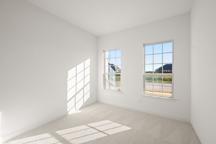 Spacious, unfurnished interior of a new home in Timberbrook, Justin (Image 25).