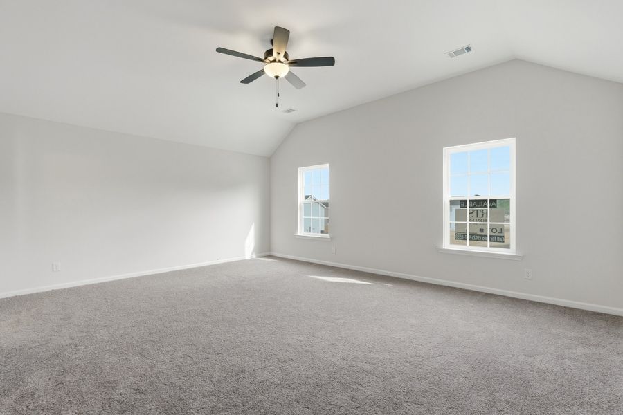 Representative unfurnished interior of a home built from the The Ryon by RTS Homes in The Pointe at Villages on Marne, Hinesville (Image 18).
