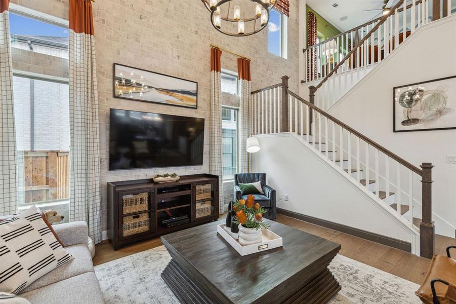 Furnished interior view inside a new home in Mantua Point Gardens, Van Alstyne (Image 14).