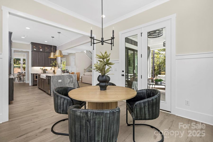 Furnished interior view inside a new home in , Lancaster (Image 19).