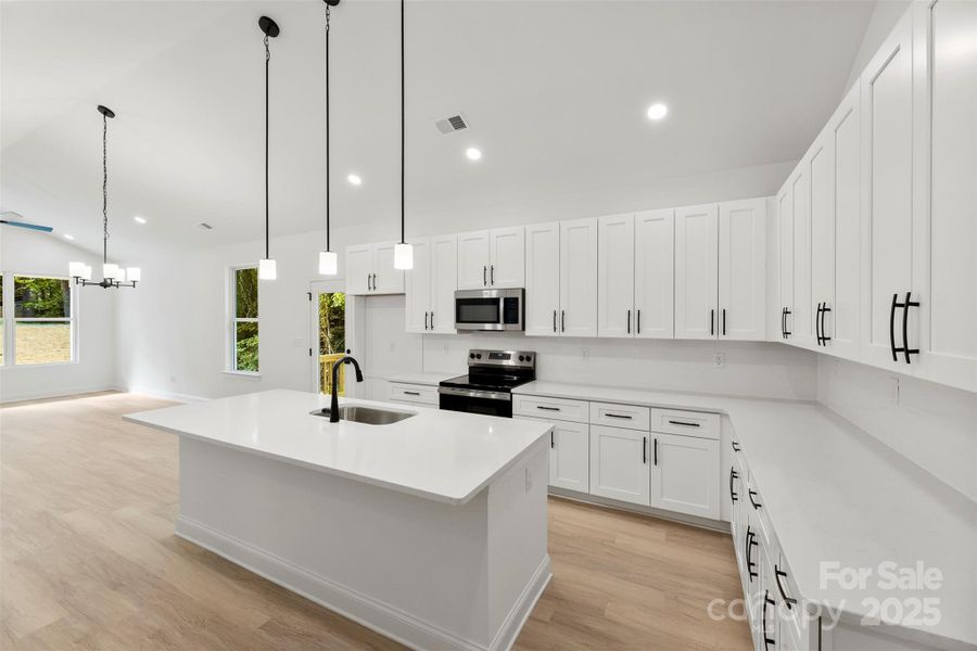 Furnished interior view inside a new home in , Concord (Image 5).