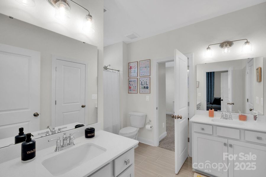 Furnished interior view inside a new home in Whitaker Pointe, Huntersville (Image 31).