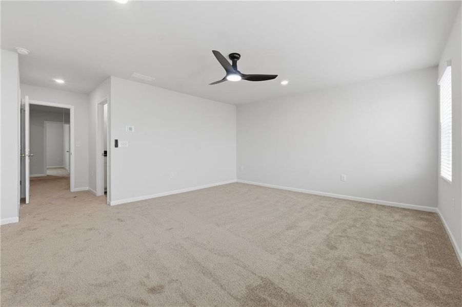 Spacious, unfurnished interior of a new home in Moss Creek, Hogansville (Image 29).