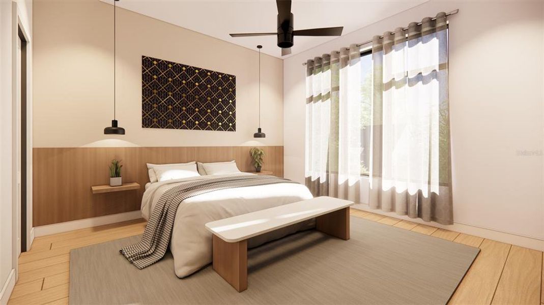 Furnished interior view inside a new home in , Tampa (Image 5). Furnished interior view inside a new home in , Tampa (Image 5).