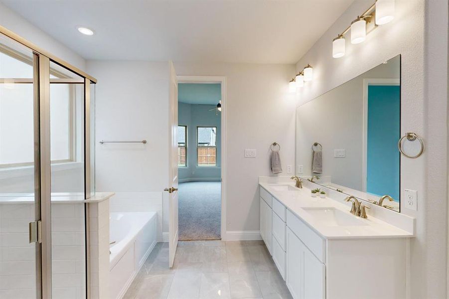 Furnished interior view inside a new home in Aster Park, McKinney (Image 11). Furnished interior view inside a new home in Aster Park, McKinney (Image 11).