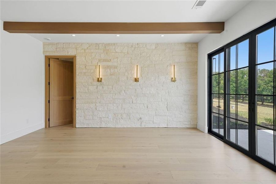 Spacious, unfurnished interior of a new home in , Canton (Image 65).
