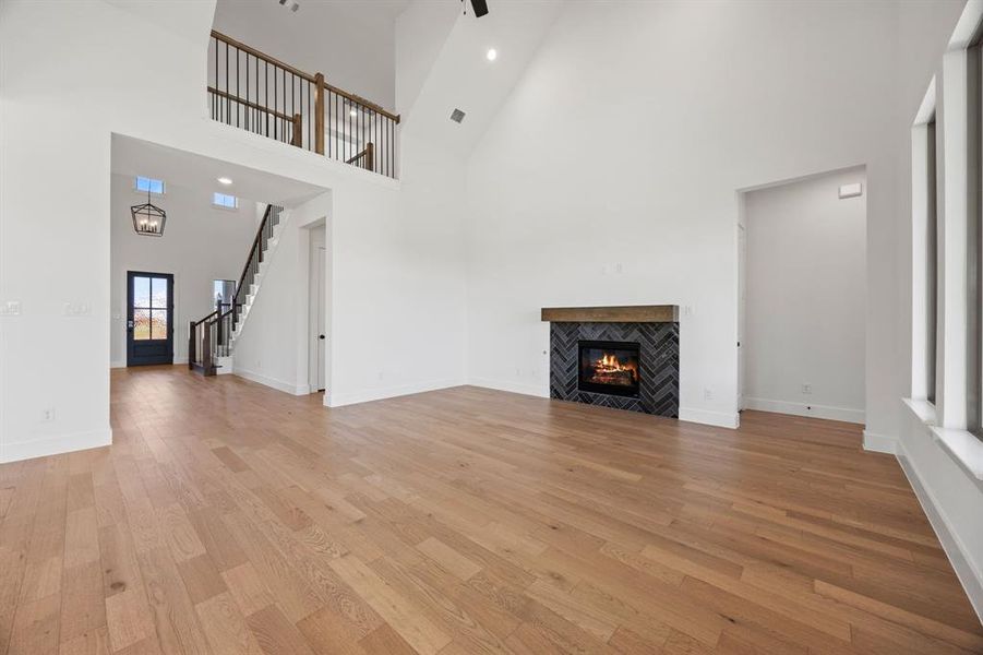 Spacious, unfurnished interior of a new home in Chatham Reserve, Providence Village (Image 25).