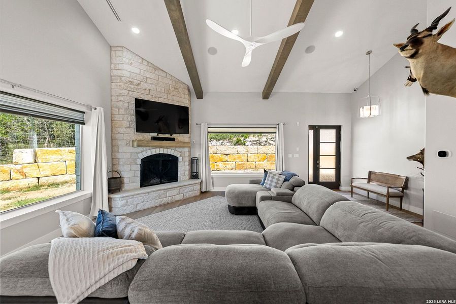 Furnished interior view inside a new home in , Bandera (Image 11). Furnished interior view inside a new home in , Bandera (Image 11).