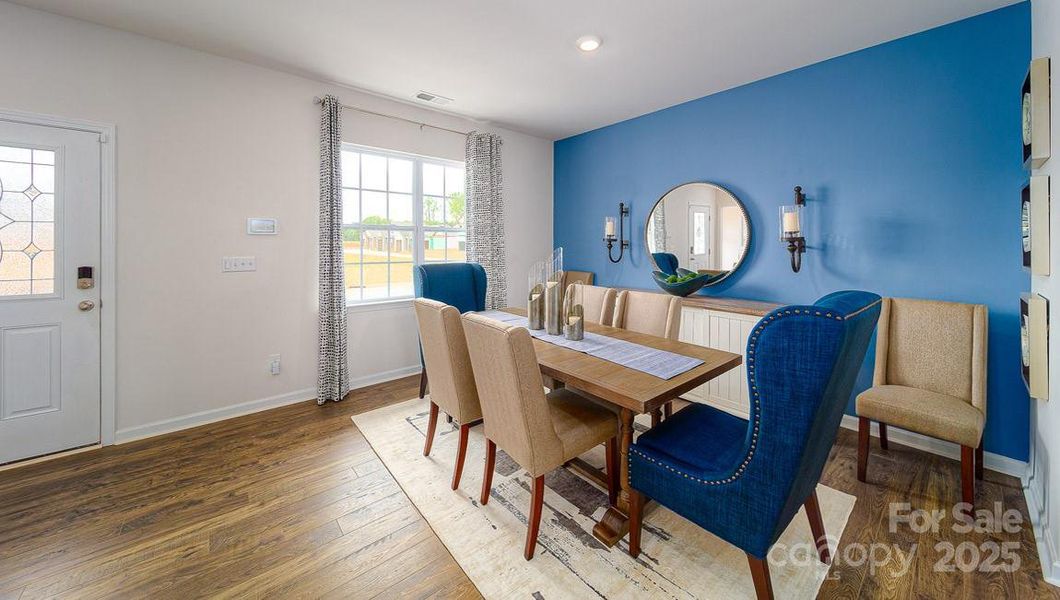 Furnished interior view inside a new home in Nolen Farm, Gastonia (Image 26).