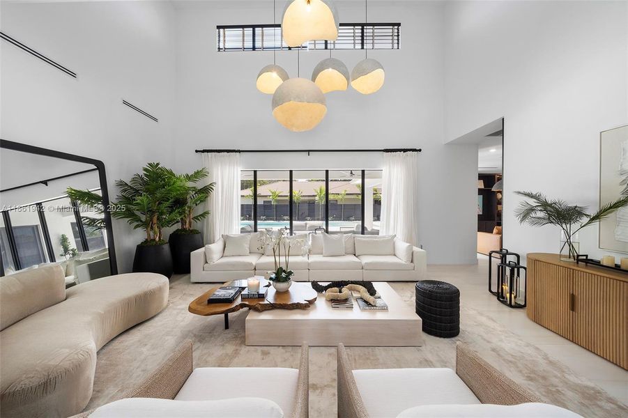 Furnished interior view inside a new home in , Miami (Image 56). Furnished interior view inside a new home in , Miami (Image 56).