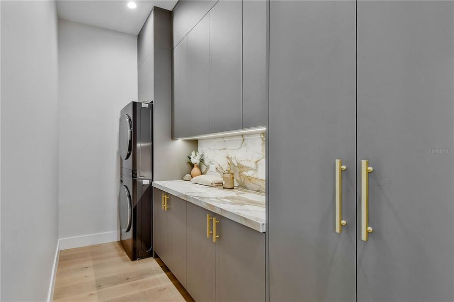 Furnished interior view inside a new home in , Dunedin (Image 17).