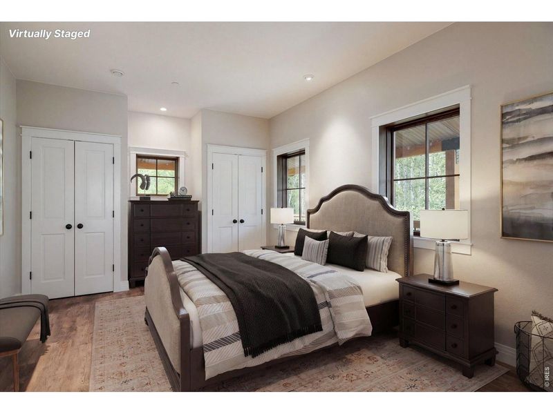 Furnished interior view inside a new home in , Golden (Image 16).