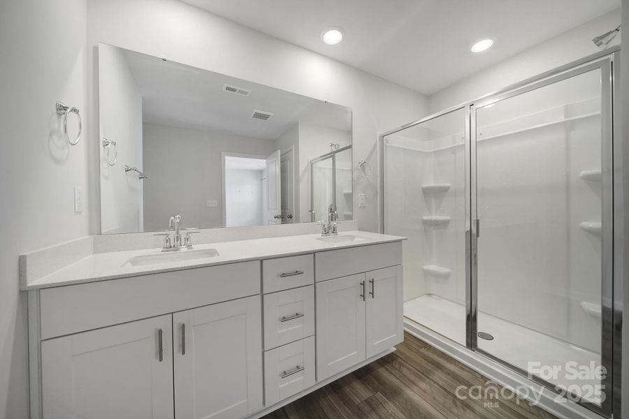 Furnished interior view inside a new home in Preston Park, Pineville (Image 10). Furnished interior view inside a new home in Preston Park, Pineville (Image 10).