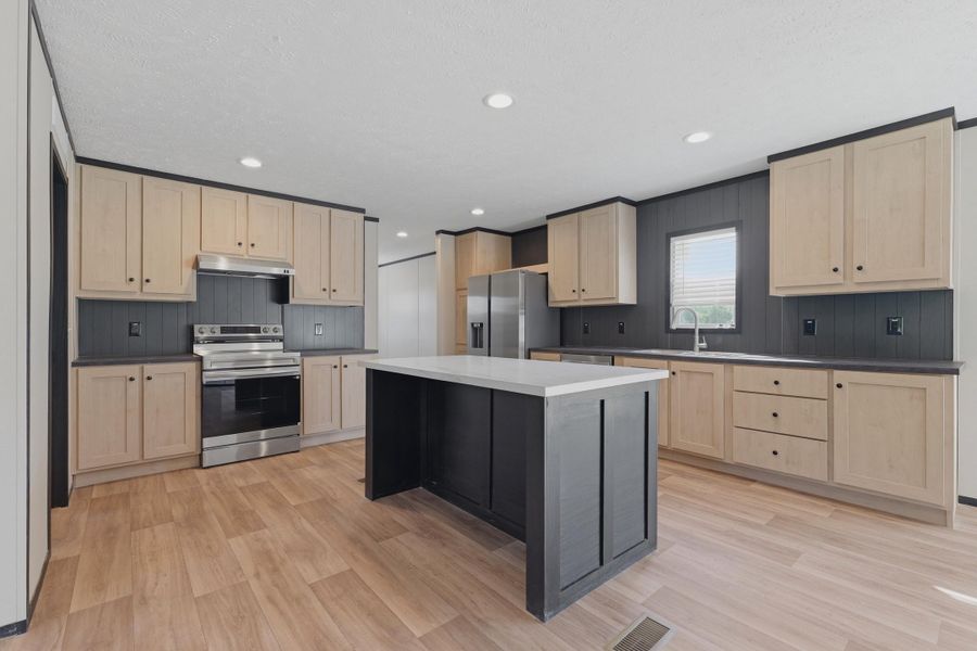 Furnished interior view inside a new home in , Cross (Image 3).