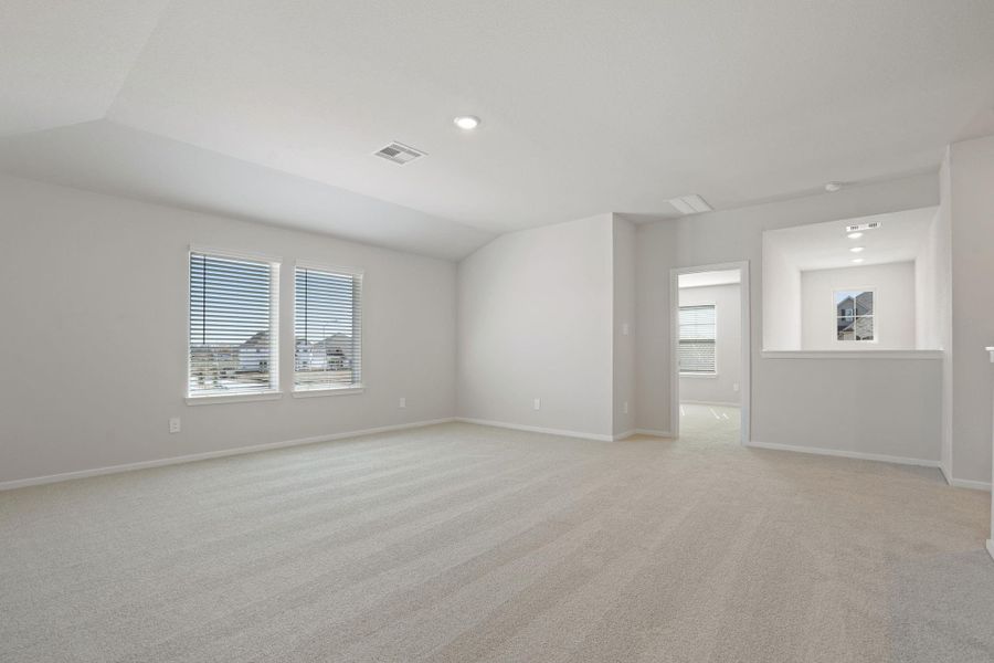 Photo is not of the actual home, but is an inspirational photo of builder’s model home and may depict options, furnishings, and/or decorator features that are not included