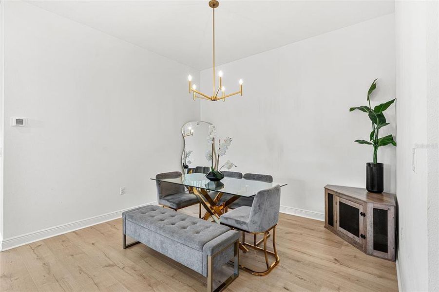 Furnished interior view inside a new home in Weslyn Park at Sunbridge, St. Cloud (Image 14).