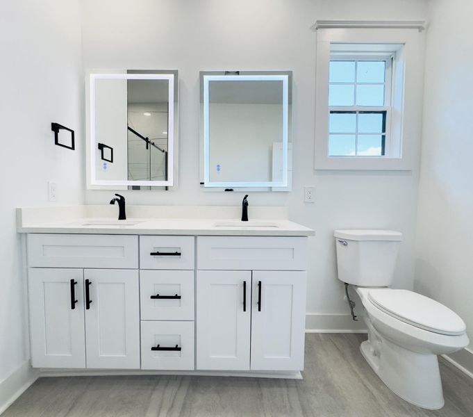 Furnished interior view inside a new home in , North Charleston (Image 10).