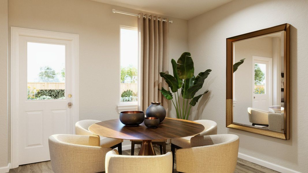 Representative furnished interior of a home built from the The Bluff by Legend Homes in Hanna Ranch, Fort Worth (Image 11).
