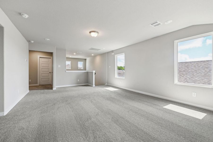 Photo is not of the actual home, but is an inspirational photo of builder’s model home and may depict options, furnishings, and/or decorator features that are not included