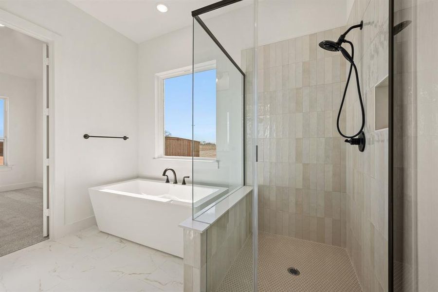 Furnished interior view inside a new home in Settlers Glen, New Fairview (Image 11).