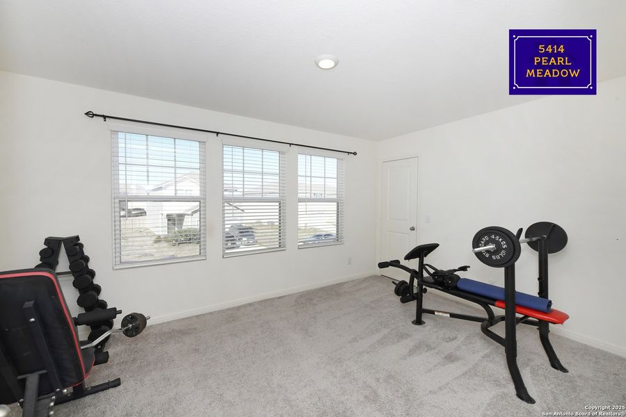 Furnished interior view inside a new home in Liberte, Converse (Image 9).