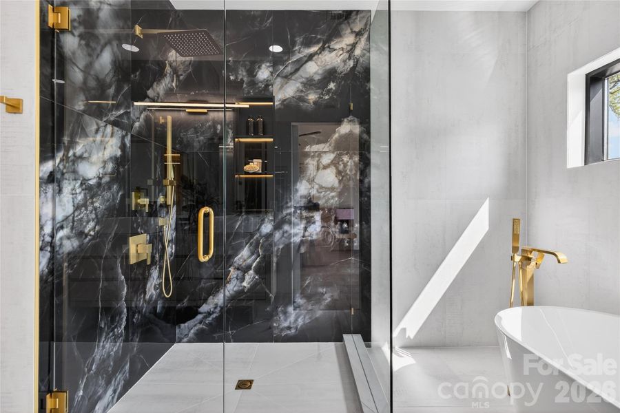 Furnished interior view inside a new home in , Charlotte (Image 32).