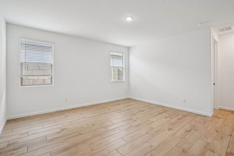 Guest retreat. Finishes may vary by community.