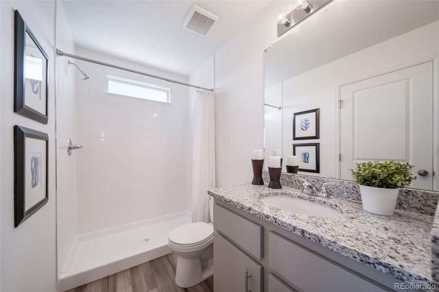 Furnished interior view inside a new home in , Commerce City (Image 4).