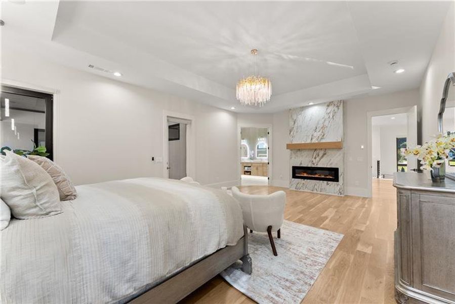 Furnished interior view inside a new home in , Lawrenceville (Image 108).