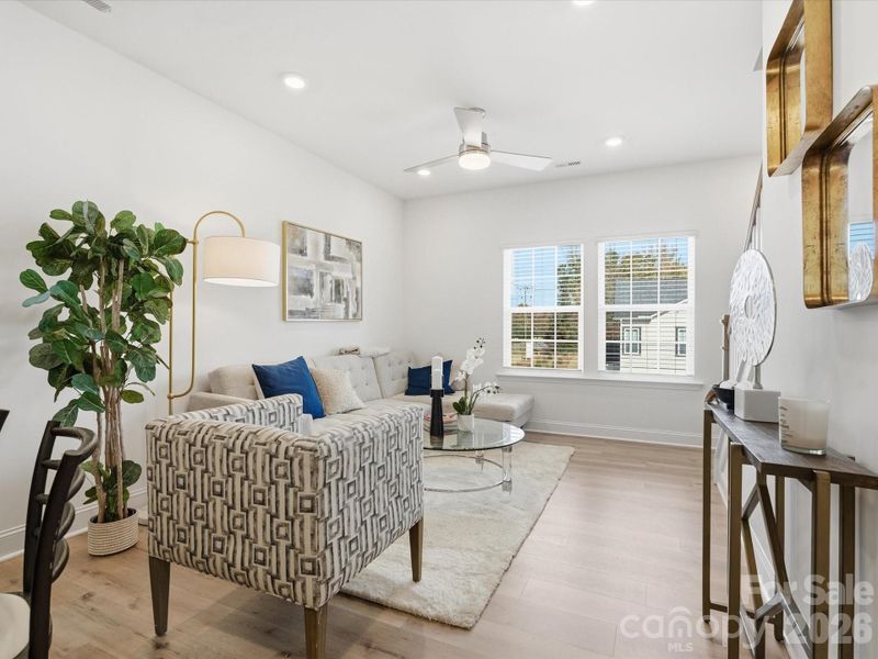 Furnished interior view inside a new home in Sycamore Trail, Matthews (Image 6).