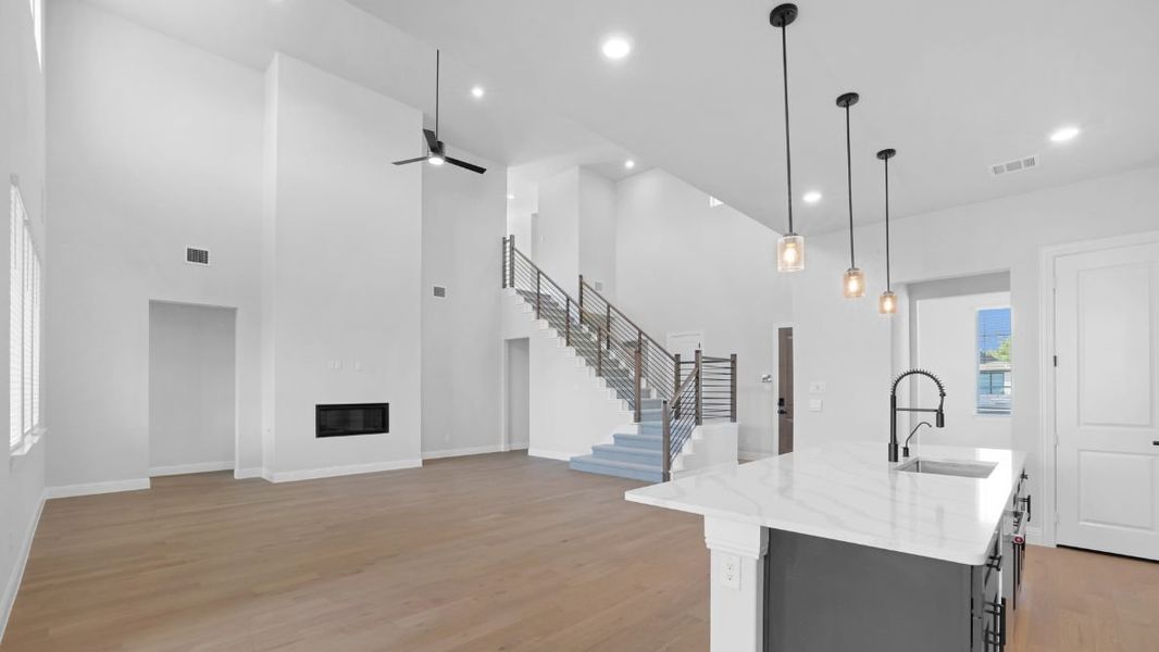 Representative furnished interior of a home built from the Rothko by D.R. Horton in Northside Place, Carrollton (Image 8). Representative furnished interior of a home built from the Rothko by D.R. Horton in Northside Place, Carrollton (Image 8).