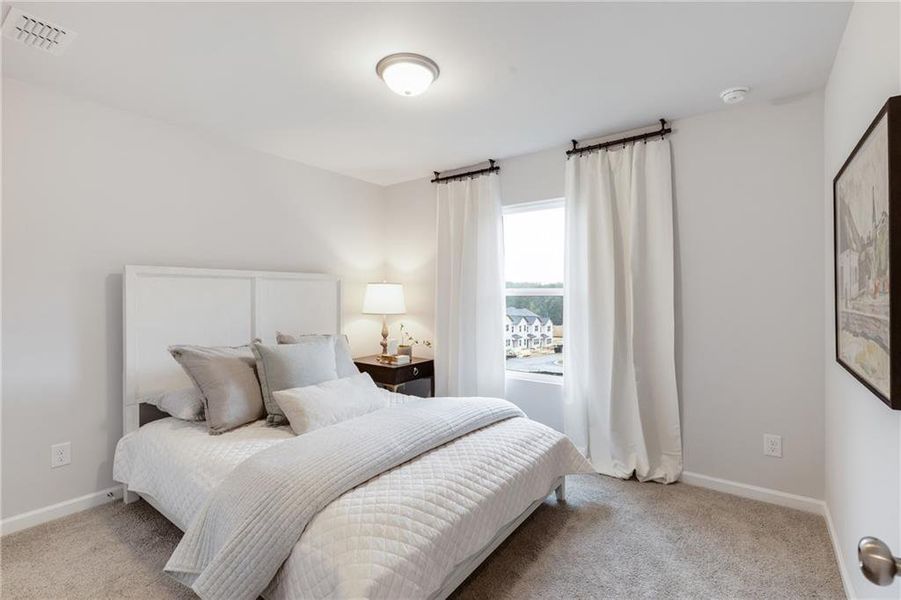 Furnished interior view inside a new home in , Conyers (Image 26).