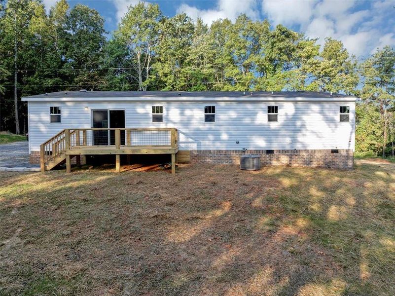 Front exterior of a new home in , Waleska, GA, highlighting curb appeal (Image 27).