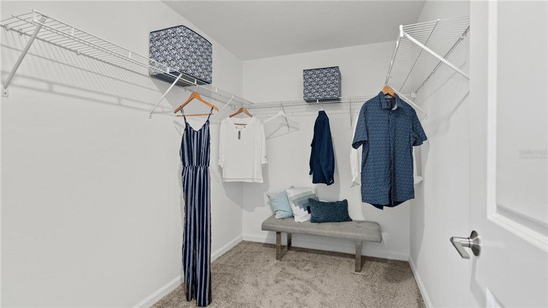Furnished interior view inside a new home in Bridgewalk, St. Cloud (Image 26).