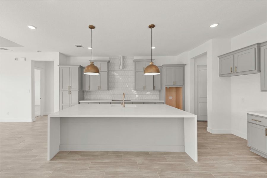 Furnished interior view inside a new home in ARTAVIA®, Conroe (Image 6).