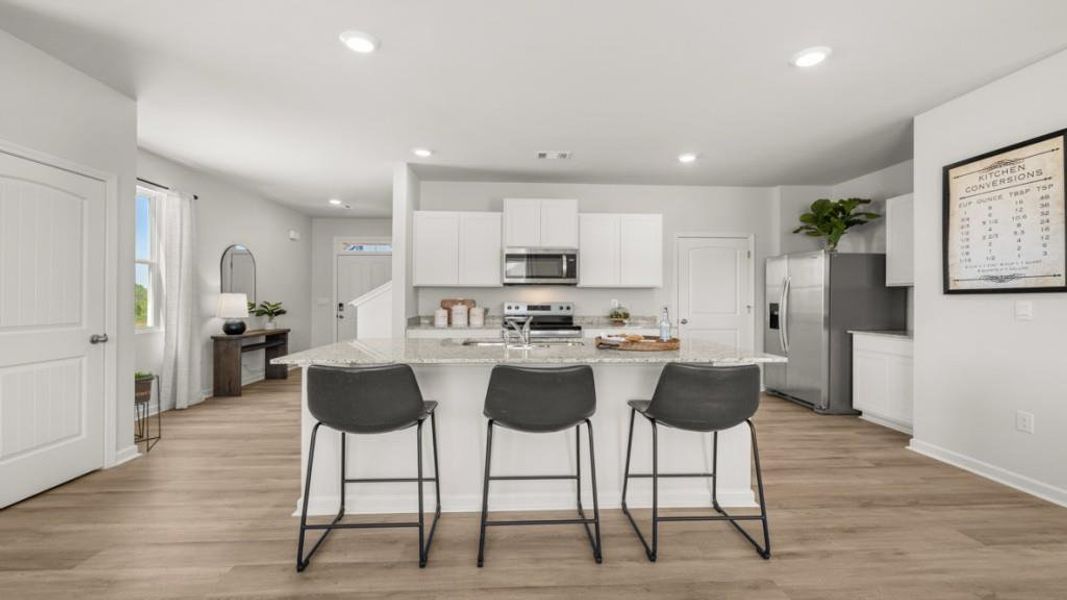 Furnished interior view inside a new home in Rolling Meadows, Jasper (Image 45).