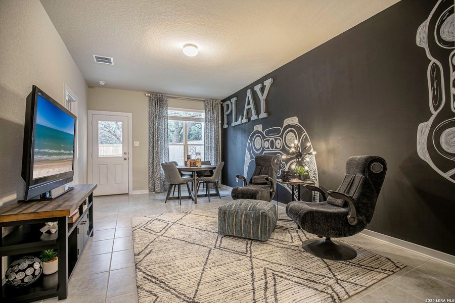 Furnished interior view inside a new home in Rose Hill, San Antonio (Image 22).