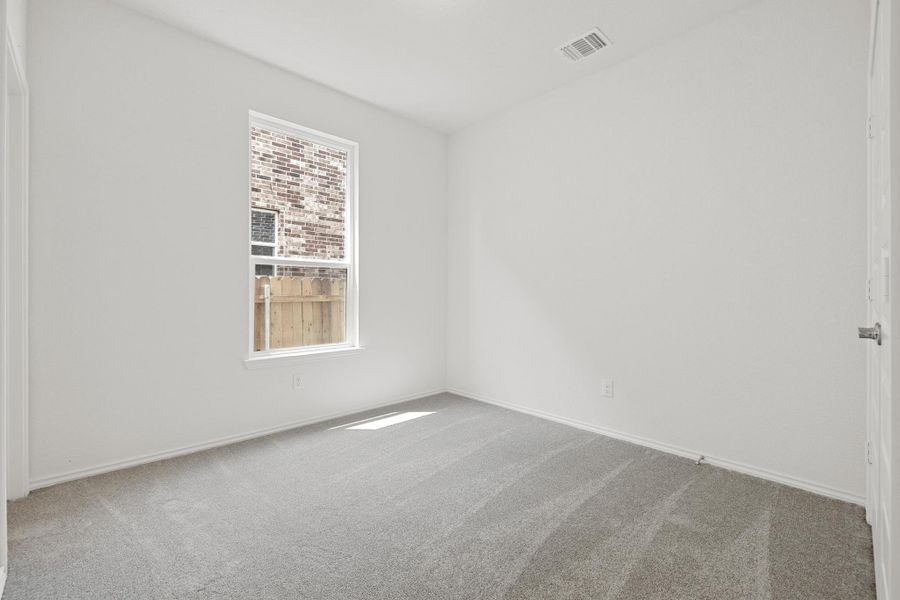 Spacious, unfurnished interior of a new home in Salerno - Heritage Collection, Round Rock (Image 13). Spacious, unfurnished interior of a new home in Salerno - Heritage Collection, Round Rock (Image 13).