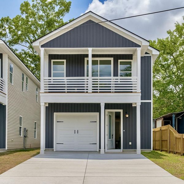 Front exterior of a new home in , North Charleston, SC, highlighting curb appeal (Image 25).
