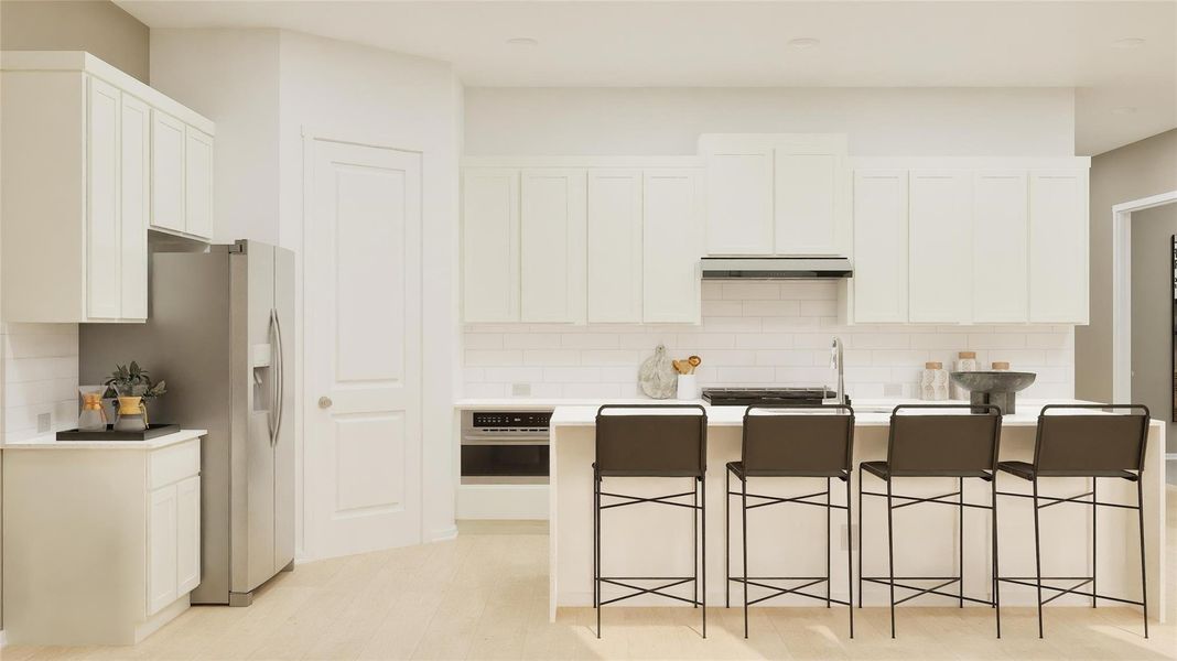 Furnished interior view inside a new home in The Highlands, Porter (Image 7). Furnished interior view inside a new home in The Highlands, Porter (Image 7).