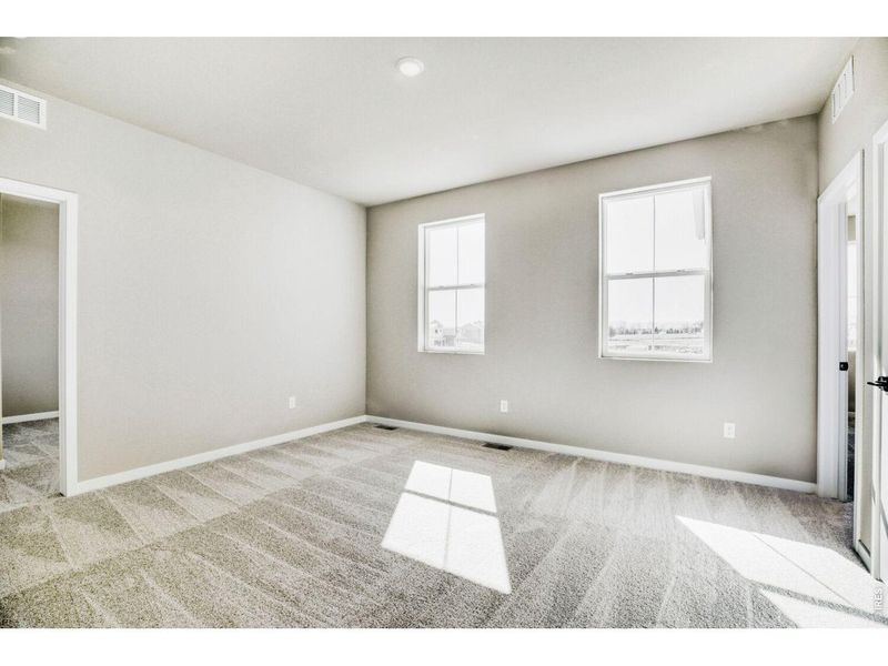 Spacious, unfurnished interior of a new home in Farmstead, Berthoud (Image 25). Spacious, unfurnished interior of a new home in Farmstead, Berthoud (Image 25).