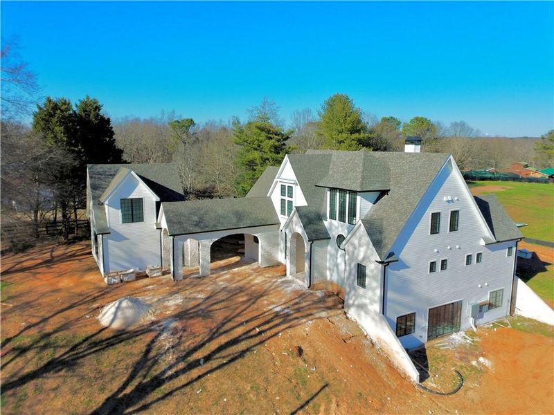 In-progress construction of a new home in , Canton, GA (Image 12).
