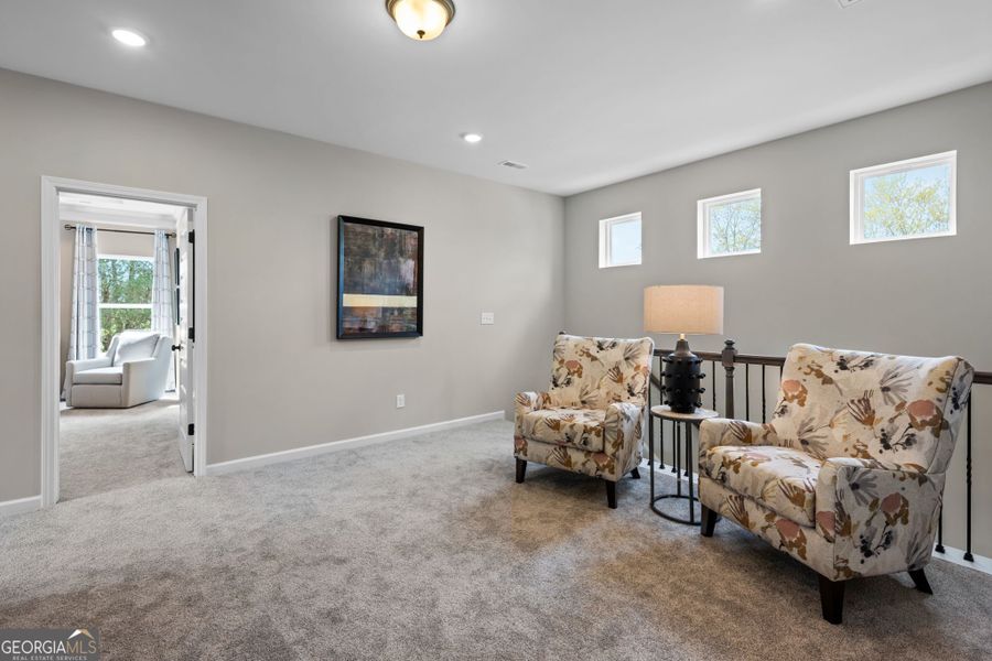 Furnished interior view inside a new home in Stonebridge North, Macon (Image 13).