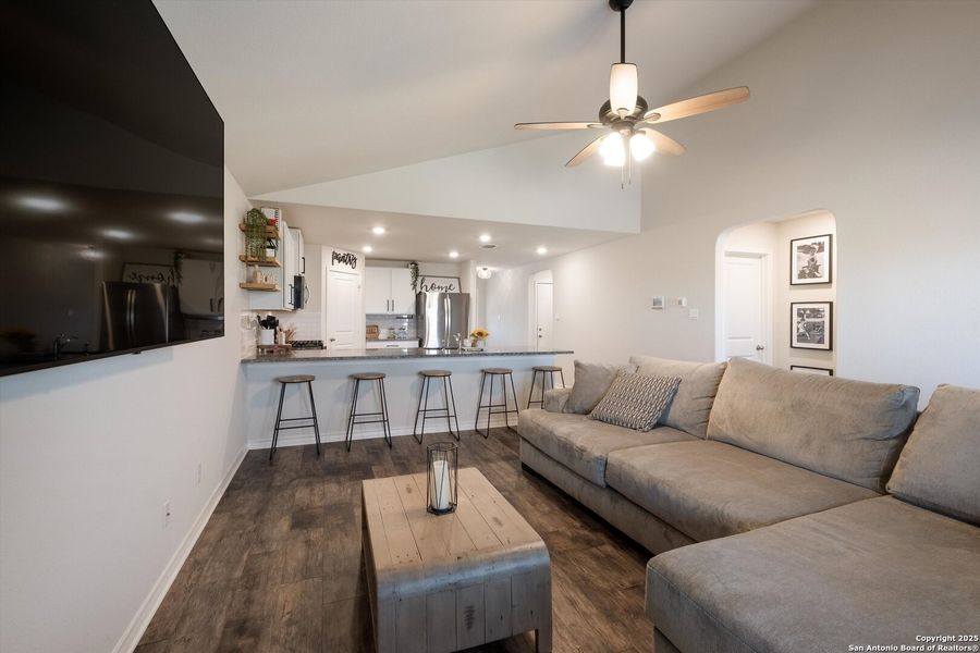 Furnished interior view inside a new home in Avenida, Converse (Image 13). Furnished interior view inside a new home in Avenida, Converse (Image 13).