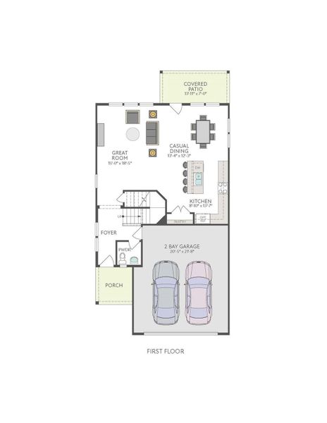 2D floor plan layout of this home in Flora, Hutto, TX (Image 2). 2D floor plan layout of this home in Flora, Hutto, TX (Image 2).