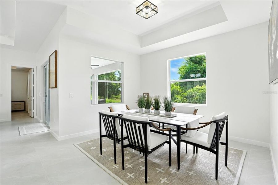 Furnished interior view inside a new home in , Placida (Image 14). Furnished interior view inside a new home in , Placida (Image 14).