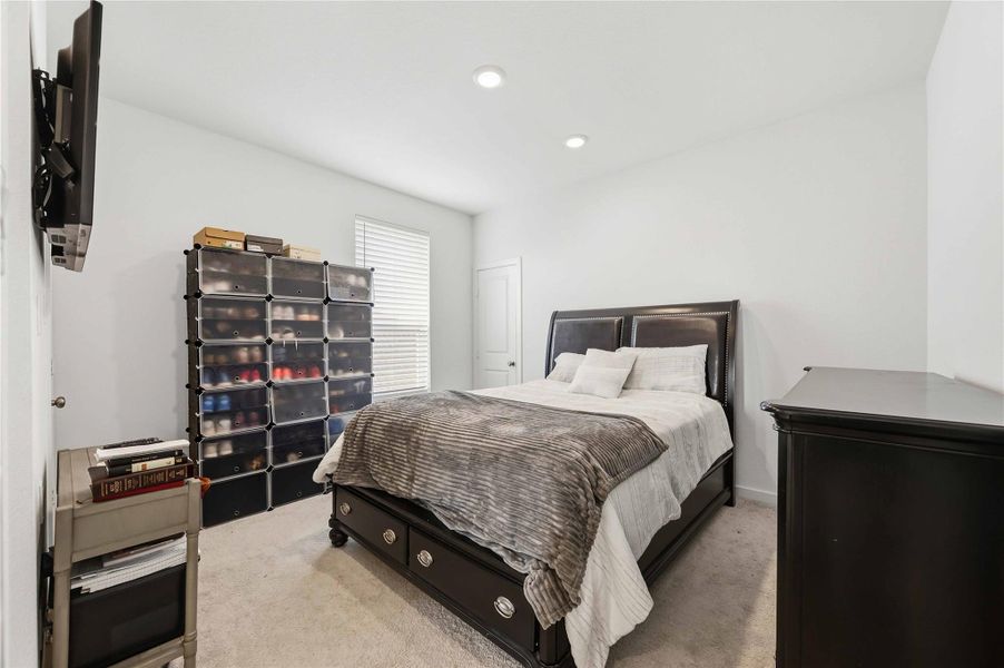 Third Bedroom upstairs. Third Bedroom upstairs.
